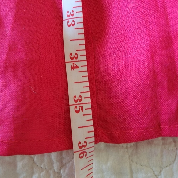 Anthropologie HD in Paris Printemp linen dress 10 - Picture 11 of 11